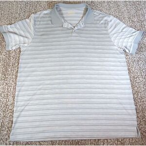 Outdoor Life Mens‎ Size XL 1/4 Button Pullover Short Sleeve Shirt Gray